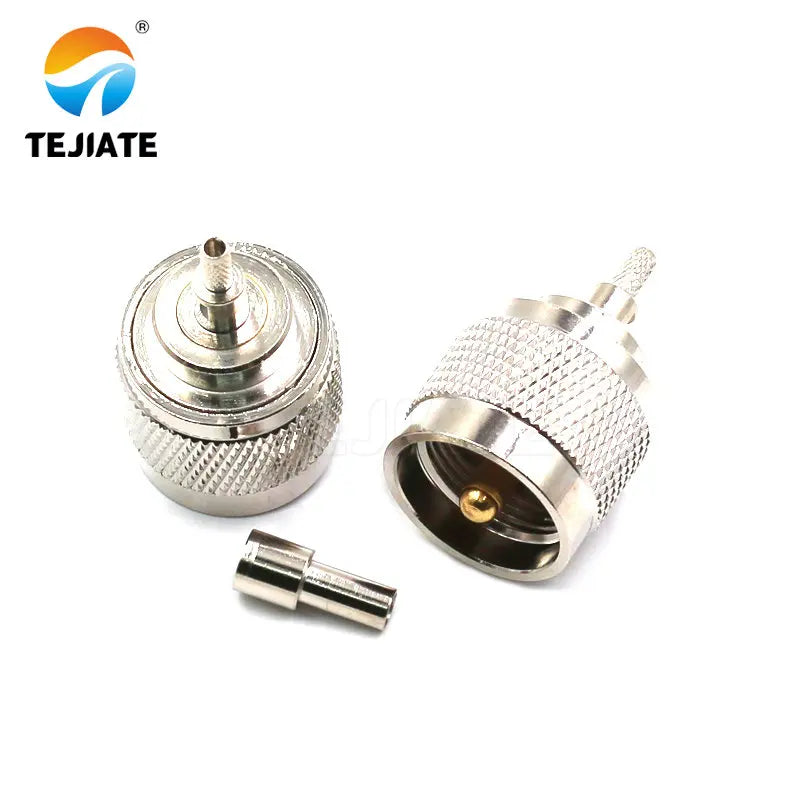1PCS High Frequency Connector UHF-J/JW/KF 4 Hole Flange Feeder Adapter Electronic Components