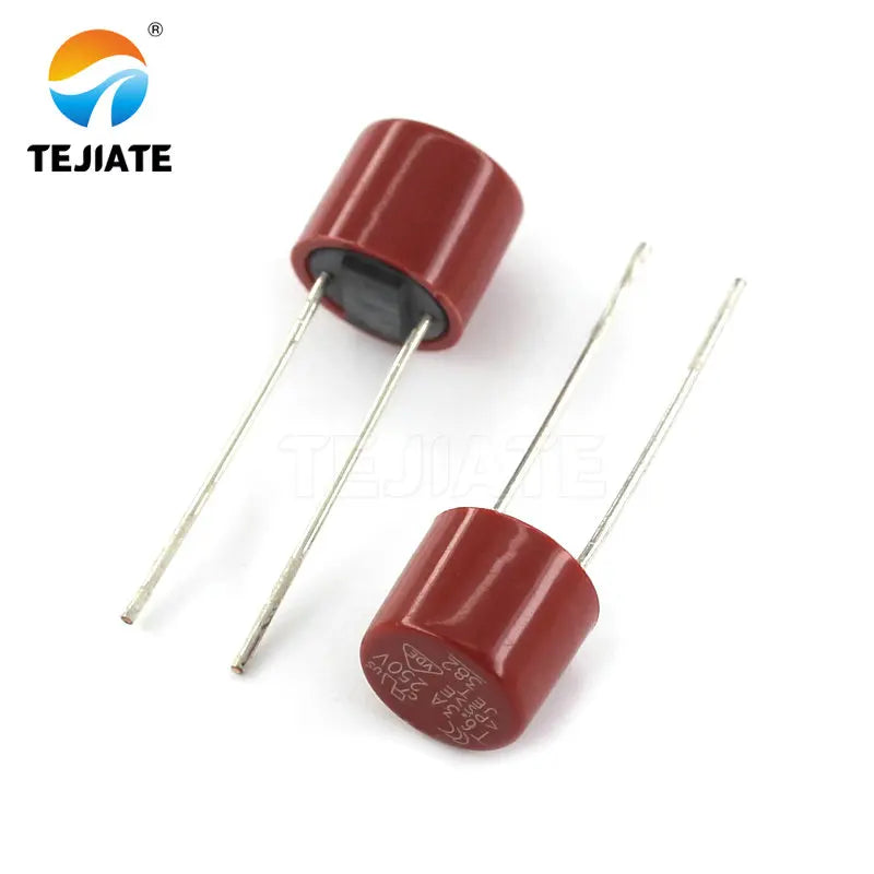 10PCS 382 Cylindrical Fuse T0.5/2/3/3.15/5/6.3A 250V Commonly Used Power Fuses Assorted Slow Blow Fuse LCD PCB Matched