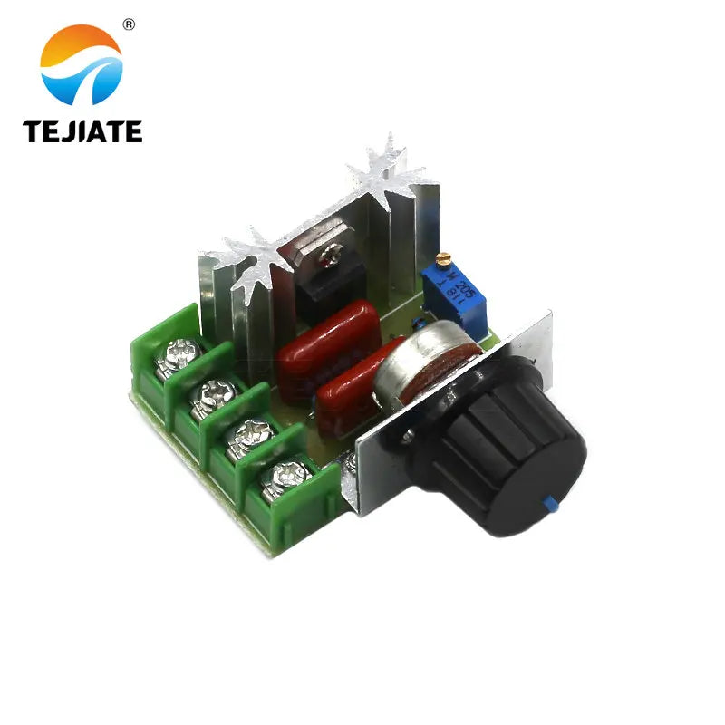 1PCS 2000W Controllable-silicon Speed Regulator 4000W Motor 220V High Power Electronic Voltage/Light/Temperature Adjust Module