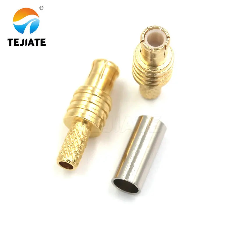 5PCS RF Connector MCX-J-JW-K-1.5 Right Angle Elbow Inner Pin/Hole Male Head No Wire