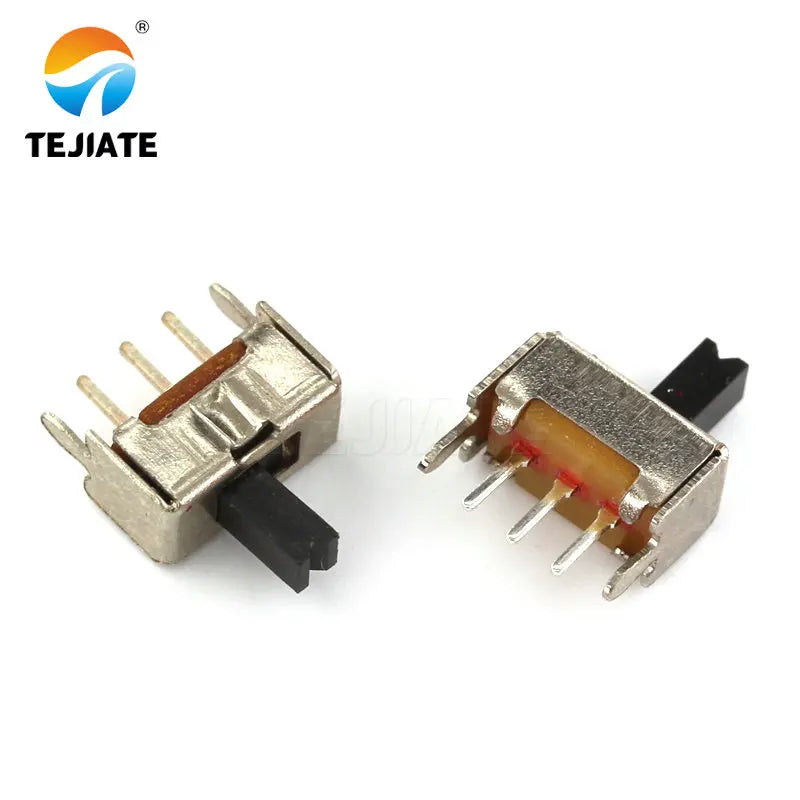 50PCS Toggle Switch MSS/SS/SK/MSK 1/2 Row Direct Insertion Horizontal  Power Microswitch Sliding 2/3gear Position Wave Band Type