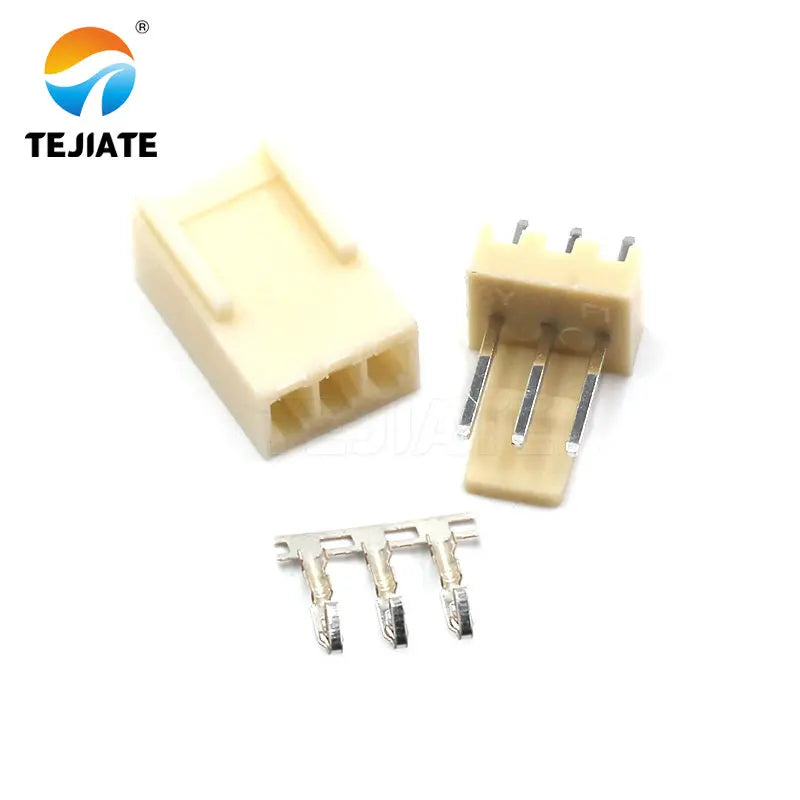 20PCS KF2510 Connector 2/3/4/5/6/7/8/9/10P 2.54mm Plug-in Adapter Include Plug + Pin Base + Terminal