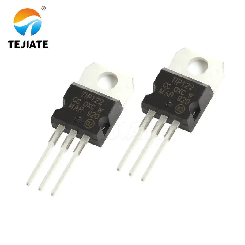 10PCS TIP122 TO-220 5A 100V NPN TRANSISTORS