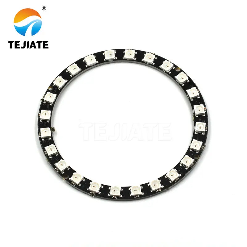 1PCS WS2812B 5050 RGB LED Built In Color Function Drive 16/24Bit Magic Light Development Board Module Lattice LED Modular Unit