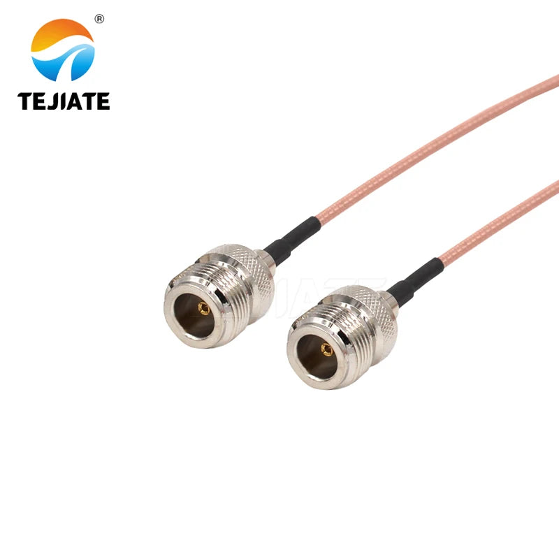 1PCS TEJIATE Adapter Cable N To N Type N-J Convert N-K 8-90CM 1M 1.5M 2M Length Connector RG316 Wire