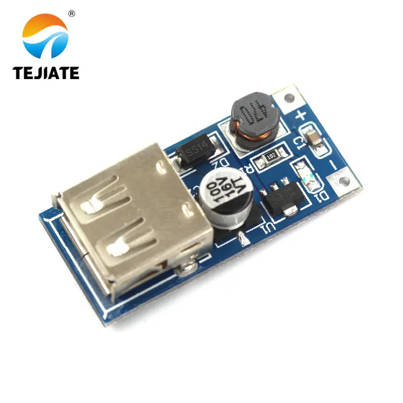 DC-DC adjustable boost voltage regulator module board 0.9V~5V boost 5V 600MA USB battery booster board diy