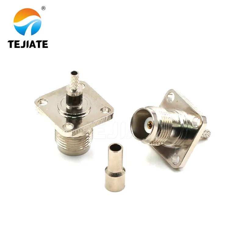 1PCS RF Connector TNC-J/KY/JW/KF TNC Male Header GPS Antenna Adapter Big 6 Corners Female Header Match For RG58/142/316