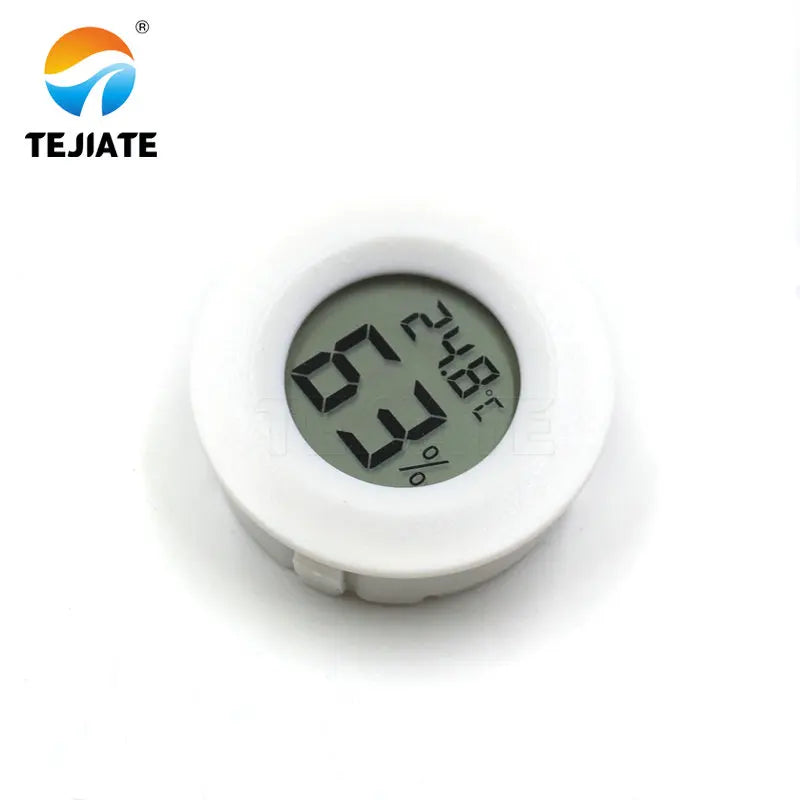 Round LCD Digital Thermometer Hygrometer sensor Temperature probe Humidity Meter Roundness