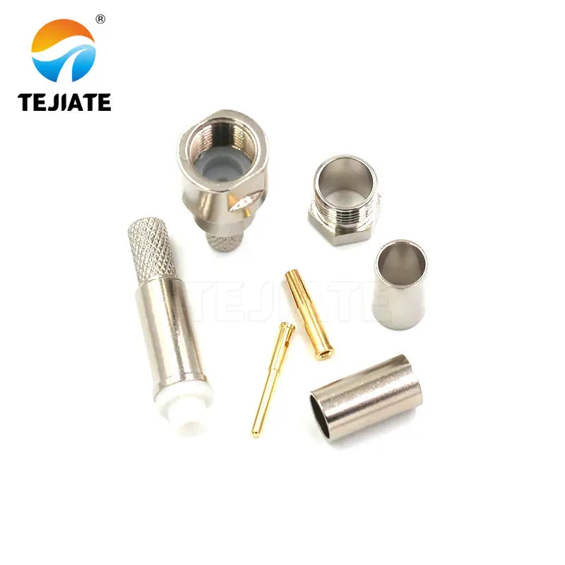 1PCS N Type Adapter FME-J-K 3MM Opening Type Male/Female Header Connector Match For RG58/142 All Copper