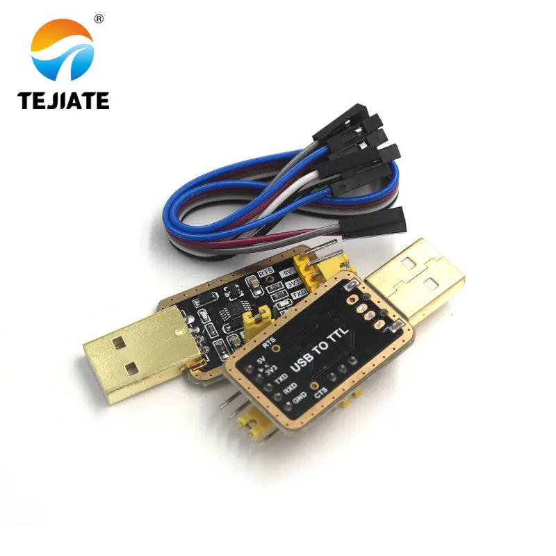 1PCS CH340G FT232BL-RL CH340E Reflesh Module Serial-port-USB To TTL Transform Modular Unit STC Download Wire Gold-colour Type