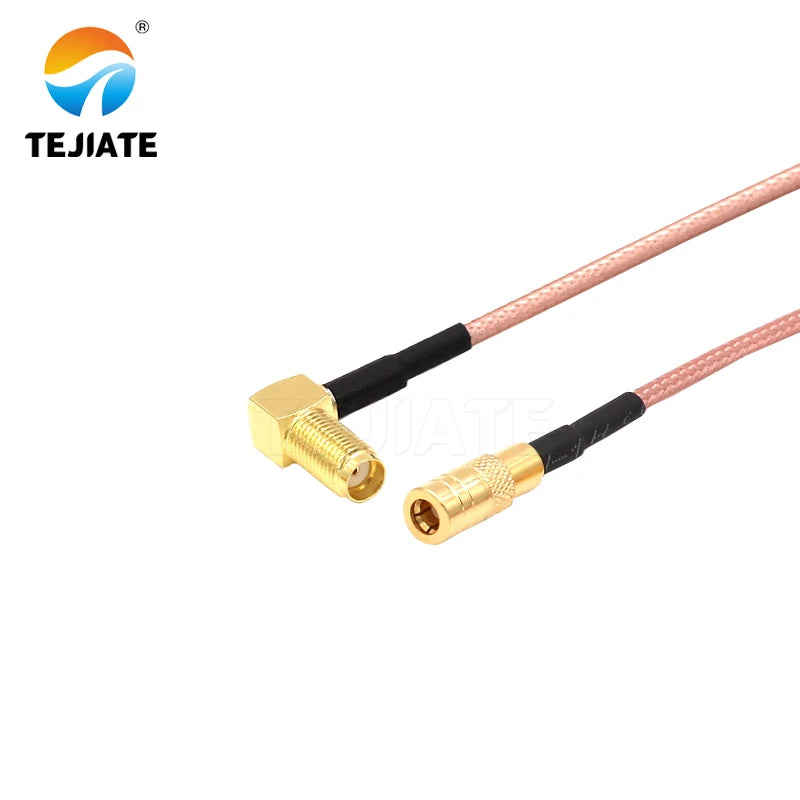 1PCS TEJIATE Adapter Cable SMB To SMA Type SMBK Convert SMAKW 8-90CM 1M 1.5M 2M Length Connector RG316 Wire