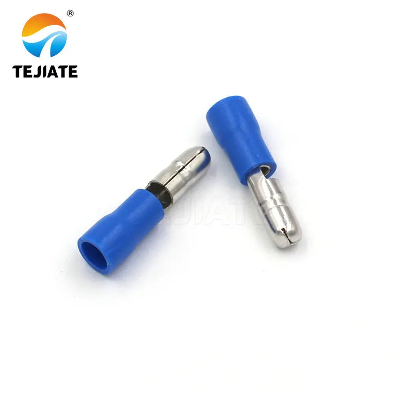 10pcs Male/Female Insulated Connector Set 0.5-1.5mm2 Electrical Bullet Butt Wire Crimp Terminal Connector 22-18AWG Kit