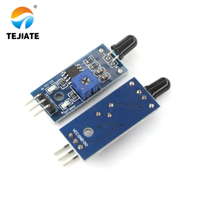 LM393 IR Flame Detection Sensor Module Fire Detector Infrared Receiver Module Diy Kit