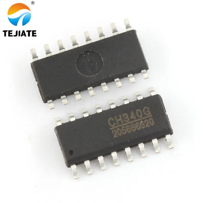 5PCS CH340G SOP16 340G SOP-16 CH340 SOP Original IC R3 Board Free USB Cable Serial Chip
