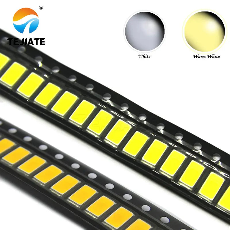100PCS/200pcs 5630/5730 0.5W 50-55lm White/warm white/red/green/blue/yellow Light SMD 5730 5630 LED chip lamps 3.2~3.4V