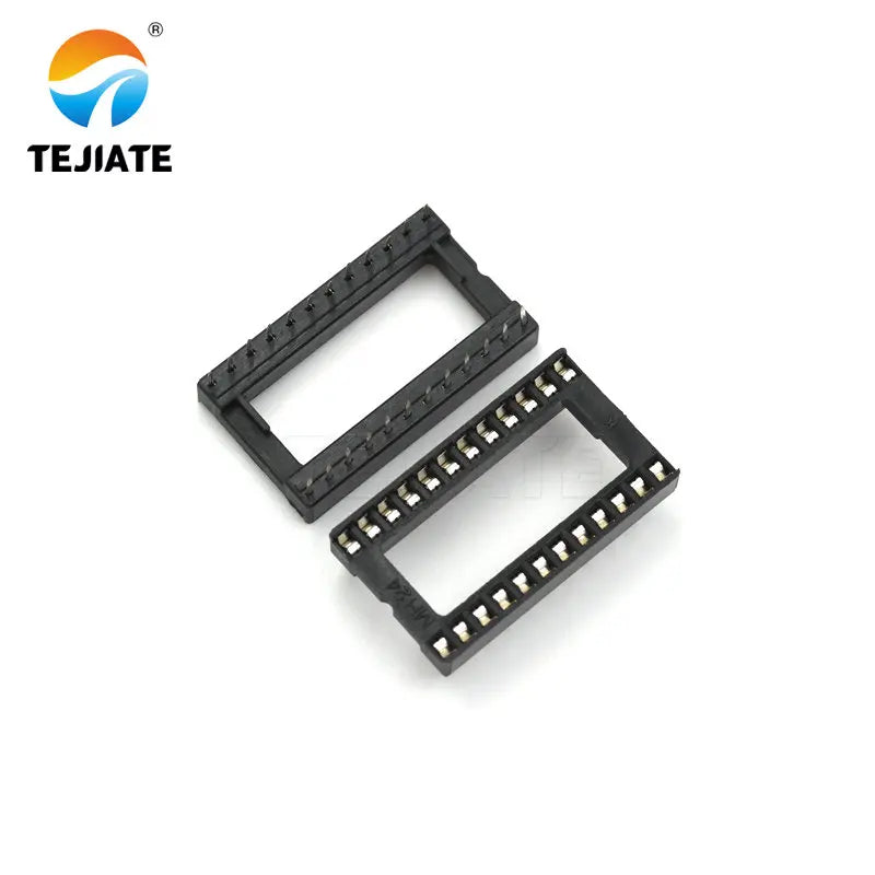 10PCS IC Sockets DIP6 DIP8 DIP14 DIP16 DIP18 DIP20 DIP28 DIP40 pins Connector DIP Socket 6 8 14 16 18 20 24 28 40 pin
