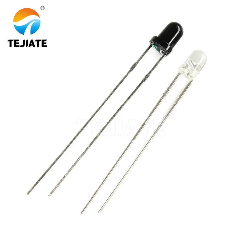 10pair 5mm IR LED Assorted Infrared Emitter And IR Receiver Diode 3mm IR Infrared LED Diodes LED Lamp IR LED Emitting Receiving