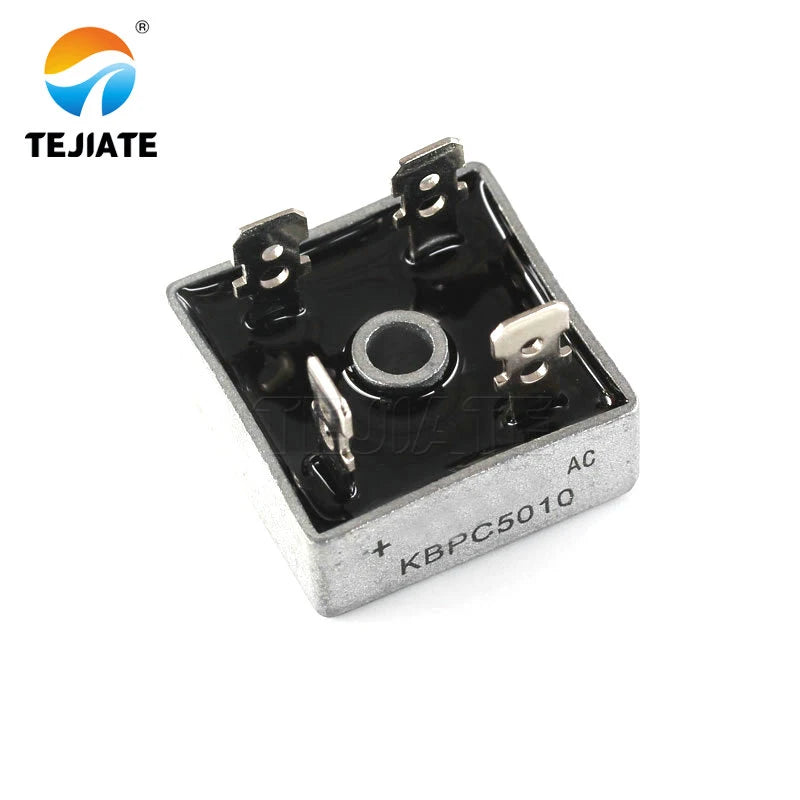 2PCS KBPC5010 diode bridge rectifier diode 50A 1000V KBPC 5010 power rectifier diode electronica componentes
