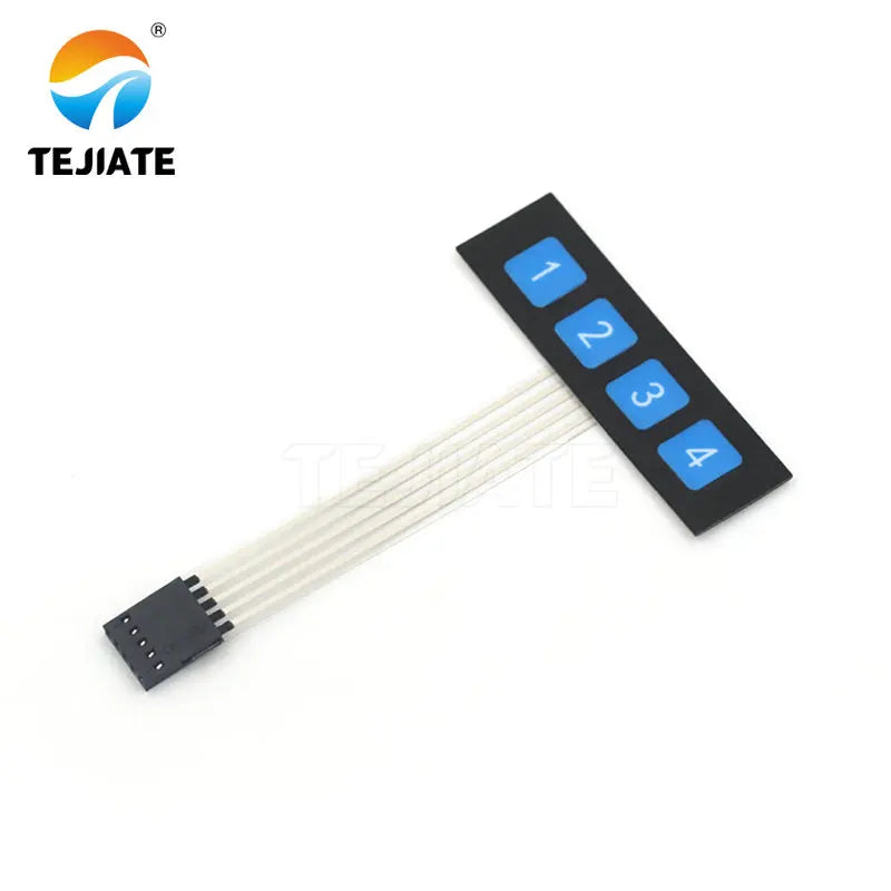 4 Key Matrix Membrane Switch Keypad Keyboard Control Panel SCM Extended Keyboard 1x4