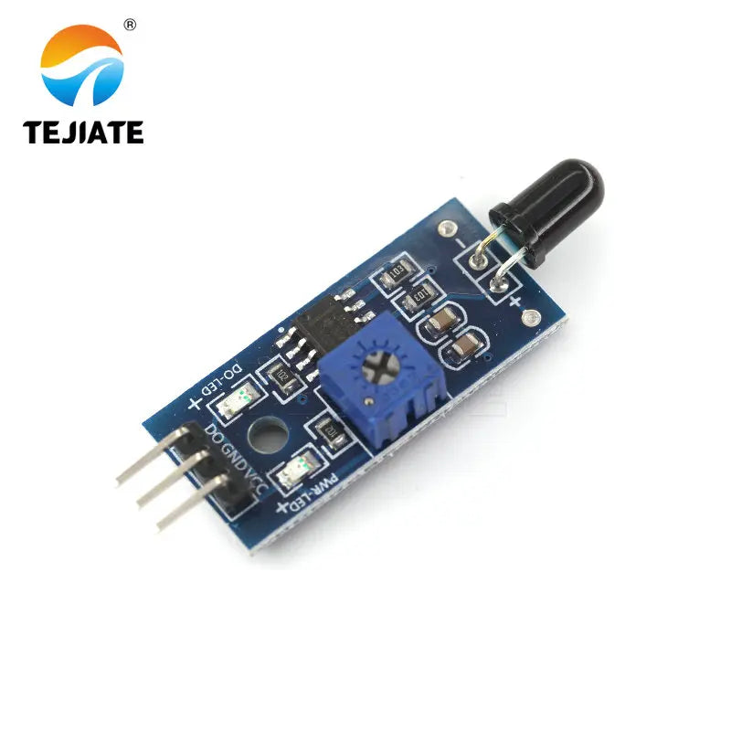 LM393 IR Flame Detection Sensor Module Fire Detector Infrared Receiver Module Diy Kit