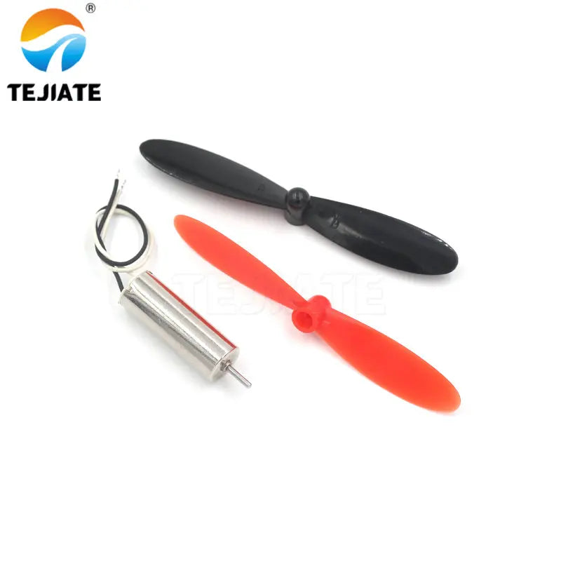 720 hollow cup strong magnetic high torque DIY high speed micro small motor 3.7V + 55MM AB propeller