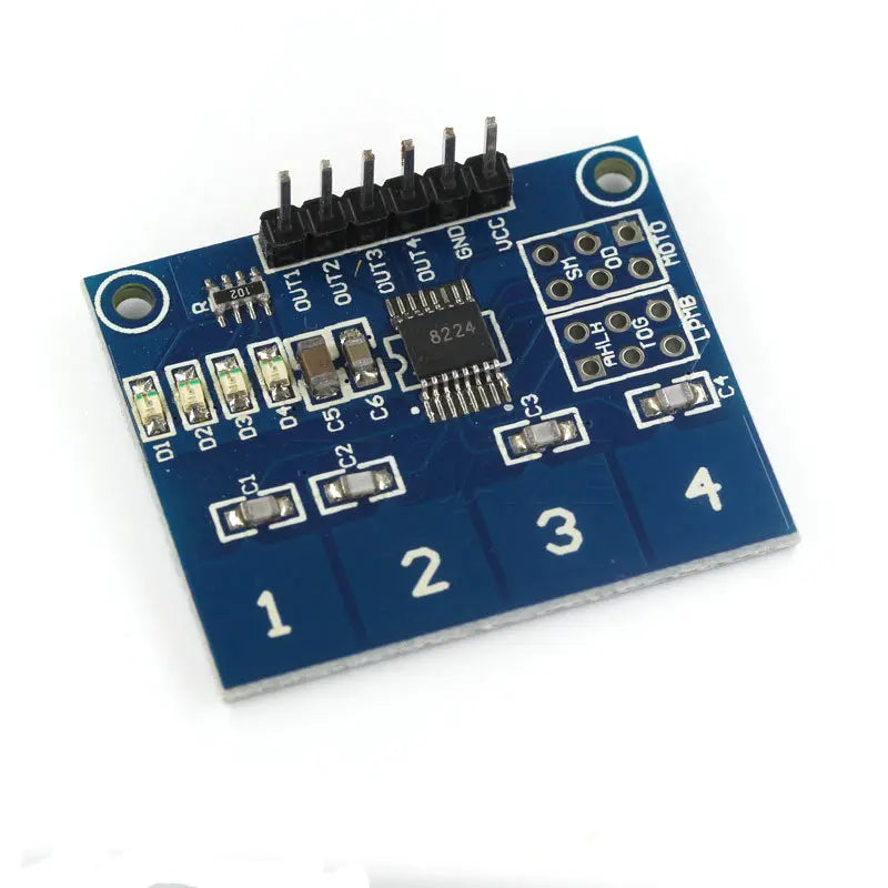 TTP224 4-way 4Channel Capacitive Touch Switch Digital Touch Sensor Module