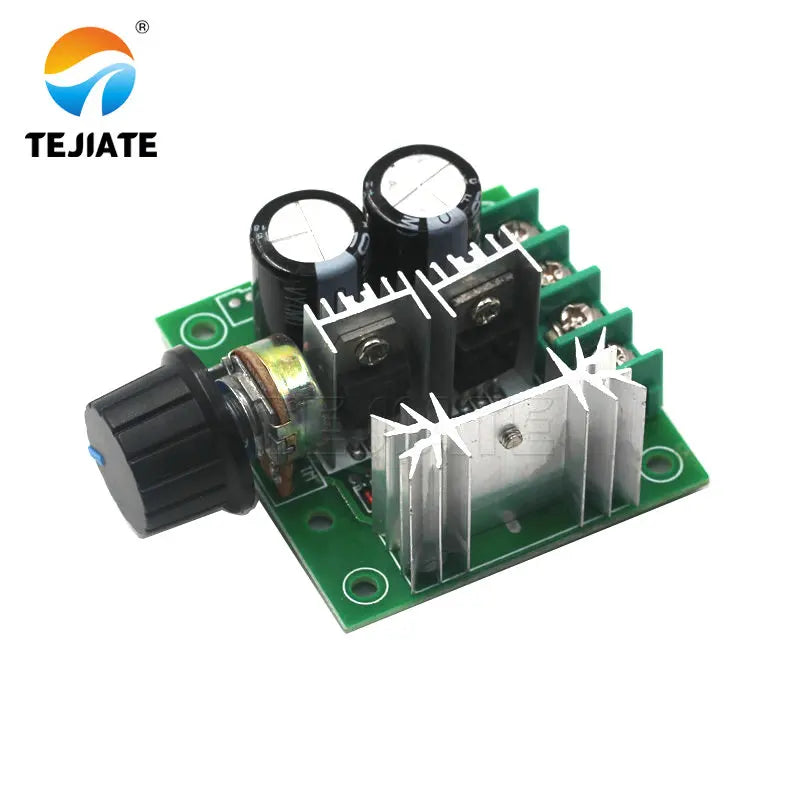 DC12V-40V 10A Pulse PWM Motor Speed Controller with Knob DC Motor Speed Control Switch