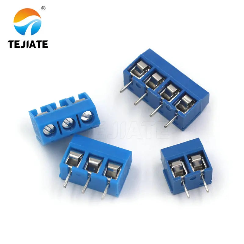 10PCS/LOT KF301-2P KF301-5.0-2P KF301 Screw 2Pin 5.0mm Straight Pin PCB Screw Terminal Block Connecto