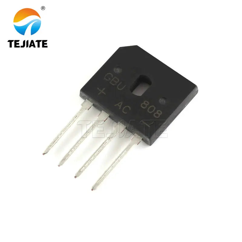 5Pcs GBU808 800V 8A power Diode Bridge Rectifier DIP4