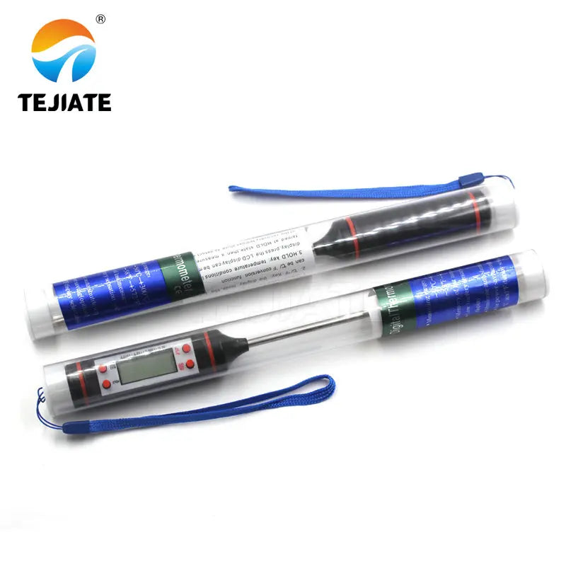 Electronic Digital Meat Thermometer Cooking Food Kitchen BBQ Water Milk Oil Liquid Oven Thermometer Digital