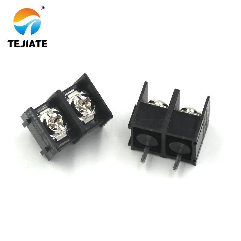 5PCS/lot 7.62 mm KF7.62 - 2P 3P 4P MG 762 - 2 3 4 Pin Can be spliced Screw Terminal Block Connector Black Green 7.62mm Pitch