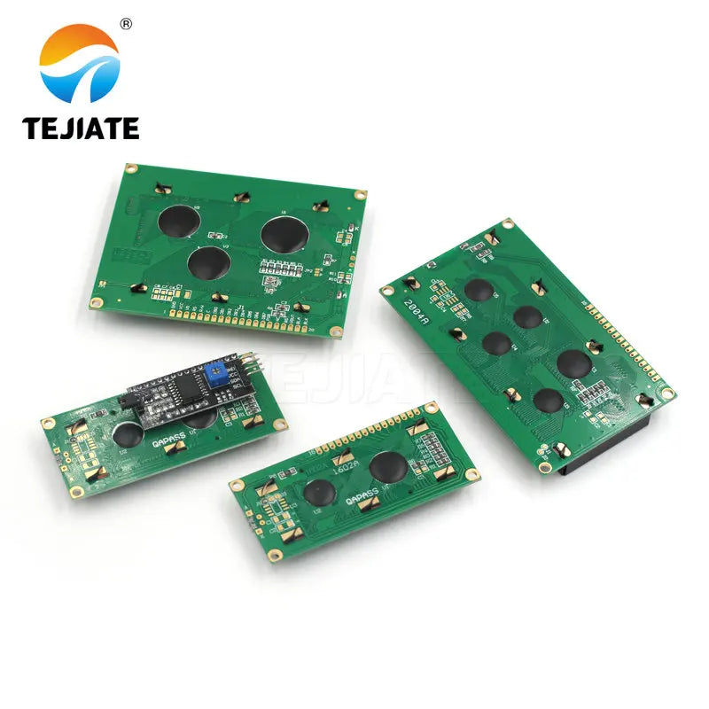 2004A 12864 1602A IIC/I2C 1602 Yellow/Blue  LCD Monitor Screen Blacklight 16x2 Character LCD Display Module 3.3V/5V
