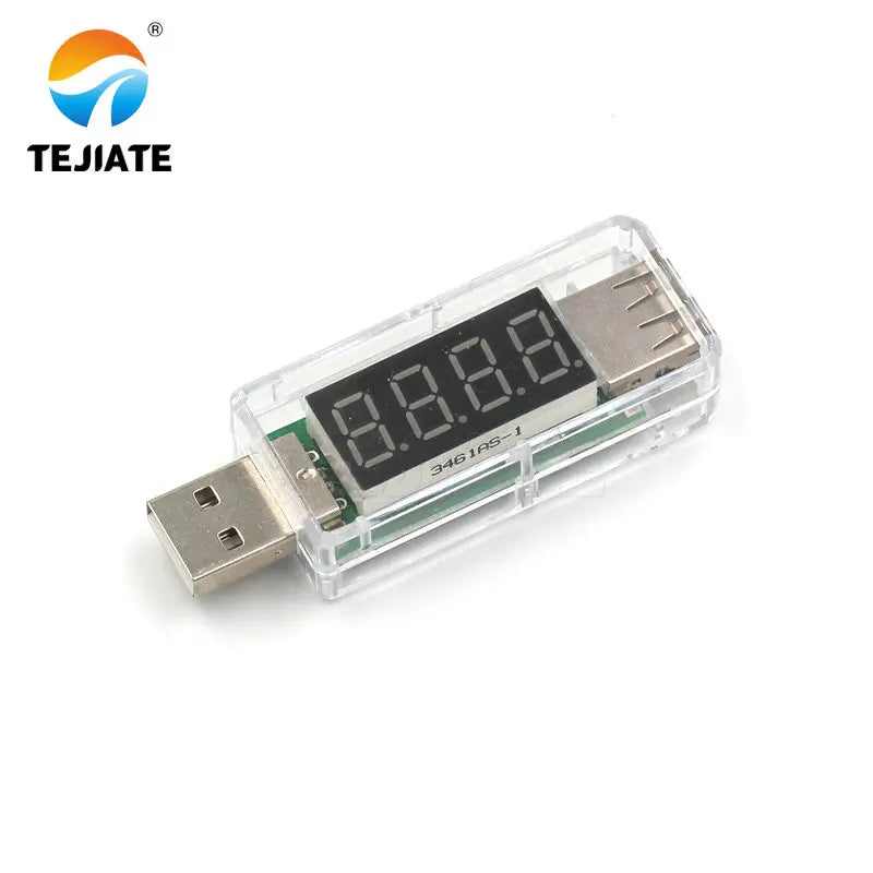 LED Digital Dual USB Port Current Voltage Charging Test Detector Tester Battery Voltmeter Ammeter Charger Doctor Meter Monitor