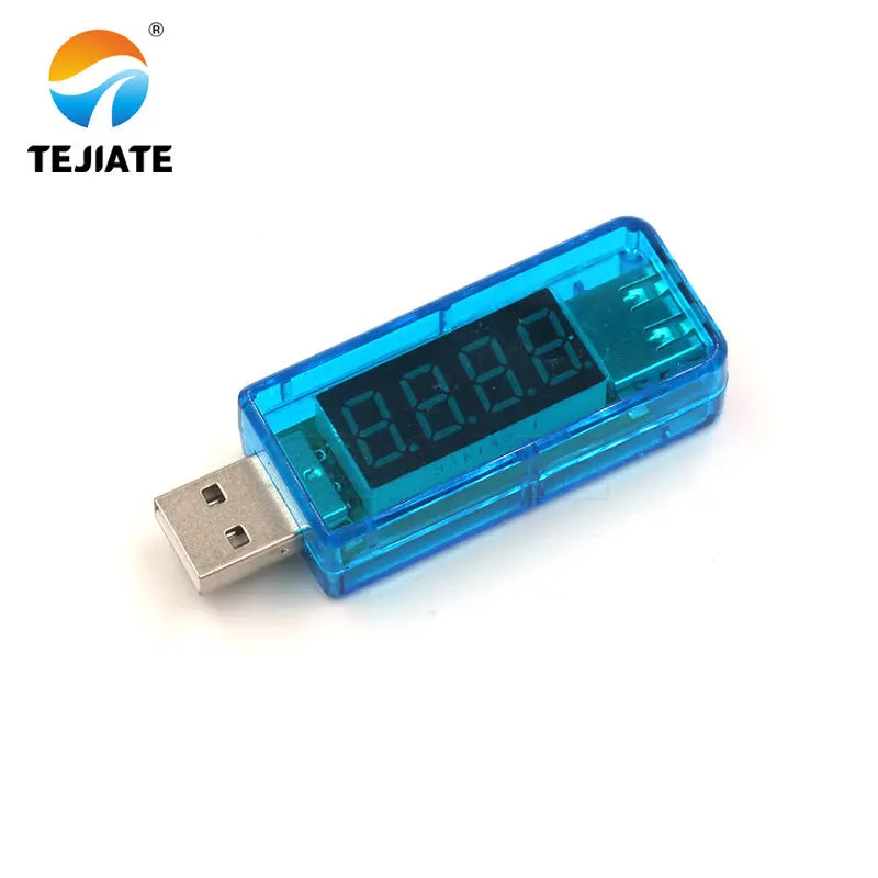 LED Digital Dual USB Port Current Voltage Charging Test Detector Tester Battery Voltmeter Ammeter Charger Doctor Meter Monitor
