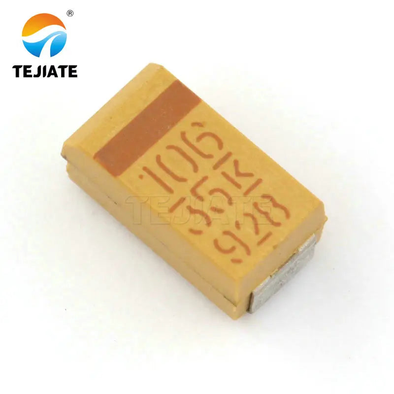 5PCS Tantalum capacitor type C 6032 patch 10V 16V 25V 35V 10uF 1uF 106 2.2UF 3.3UF 4.7UF 22UF