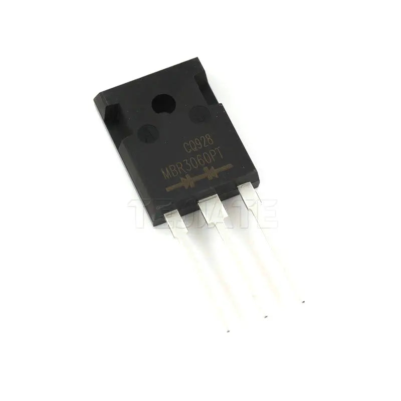 (5 Pcs) MBR3060PT Schottky Barrier Rectifier Diodes 30A 60V TO-247 (TO-247AD) 30 Amp 60 Volt MBR3060 PT 5.0