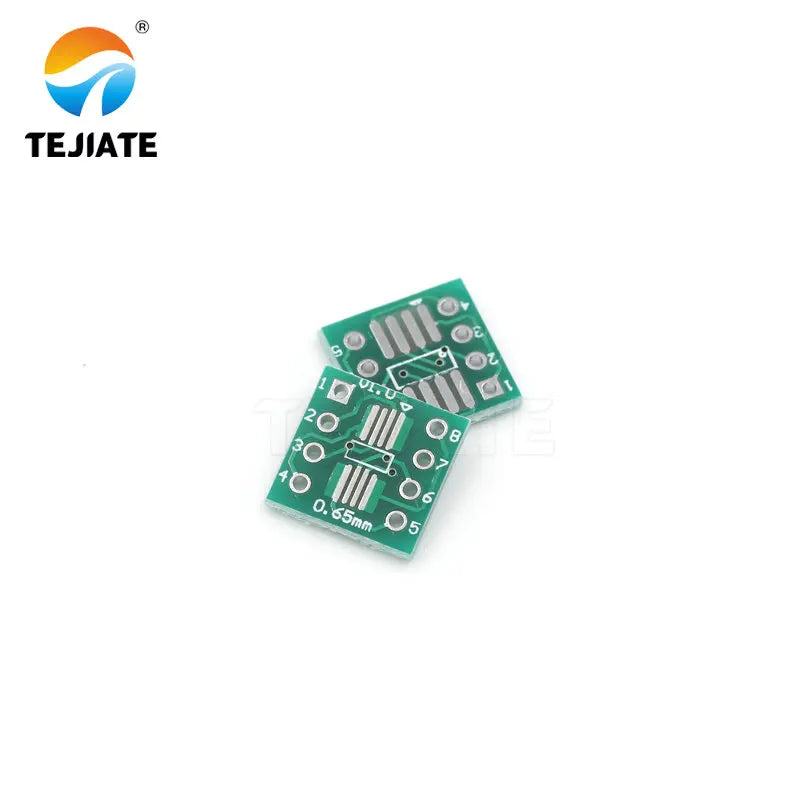 10pcs PCB Board Kit SMD Turn To DIP Adapter Converter Plate SOP MSOP SSOP TSSOP SOT23 8 10 14 16 20 28 SMT To DIP
