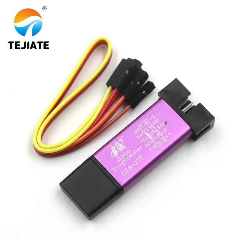 USB-TTL Auto Programmer MCU STC 51 Microcontroller Downloader / 3.3V 5V Universal / Dual Voltage USB to TTL DownLoad Cable