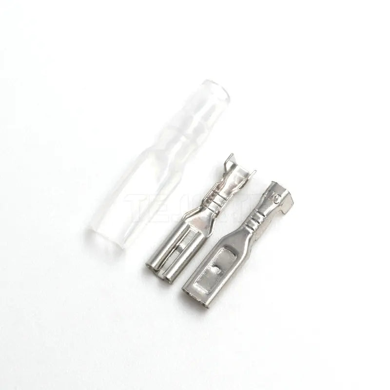 Female Spade Connector 2.8 /4.8 /6.3 Crimp Terminal with Insulating Sleeves For Terminals 22-16AWG