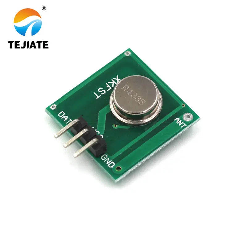 2pcs=1pair 433M Super Regeneration Wireless Transmitter Module Burglar Alarm+ Receiver Module For TEJIATE