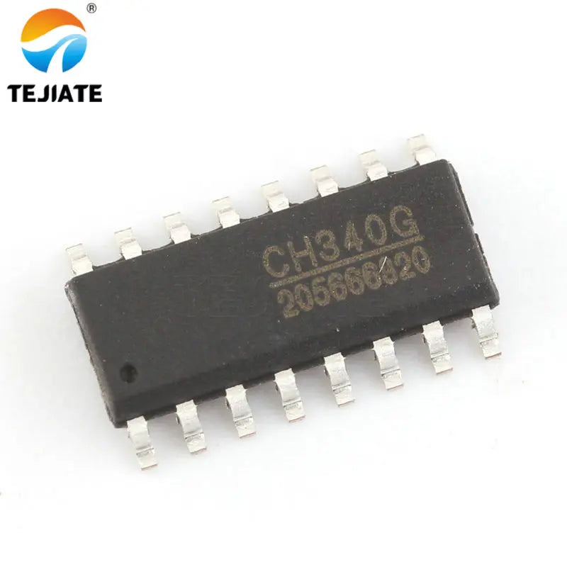 5PCS CH340G SOP16 340G SOP-16 CH340 SOP Original IC R3 Board Free USB Cable Serial Chip