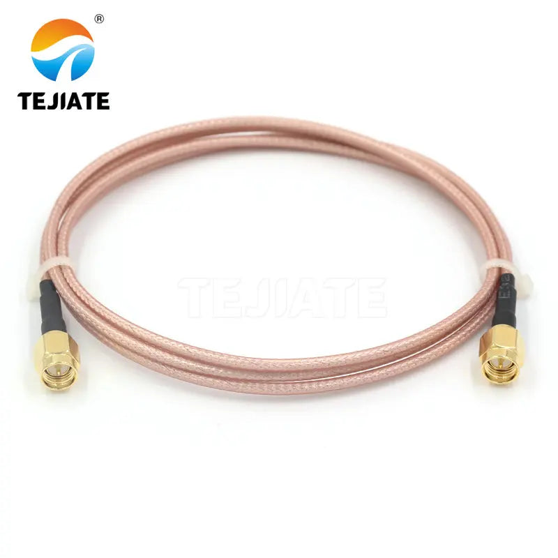 SMA Male To SMA male RG316 cable assembly Jumper Pigtail 5cm/10/15/30/50cm/1m SMA plug Crimp FPV RG316 Cable 50ohms