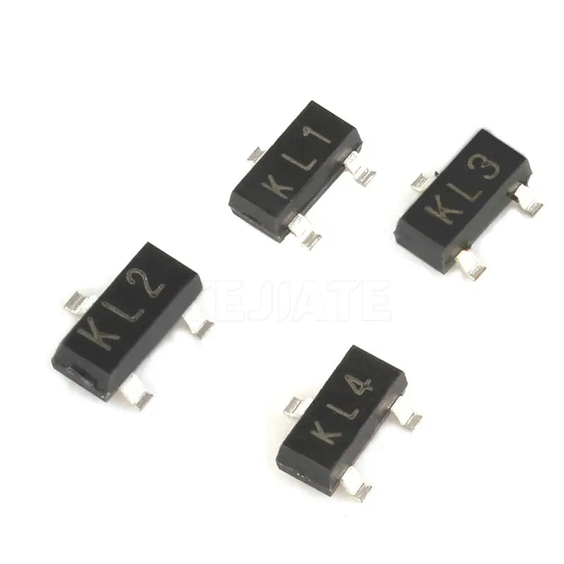 100pcs BAT54C KL3 BAT54LT1 Schottky diode SOT23 BAT54S KL1 KL4
