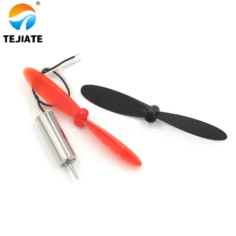 720 hollow cup strong magnetic high torque DIY high speed micro small motor 3.7V + 55MM AB propeller