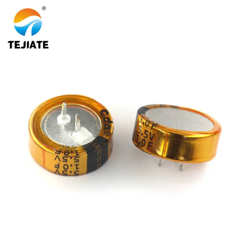 2PCS Super Faraday Capacitor 5.5V 0.1/0.33/0.47/1.5F  C-type Double Layer Capacitor