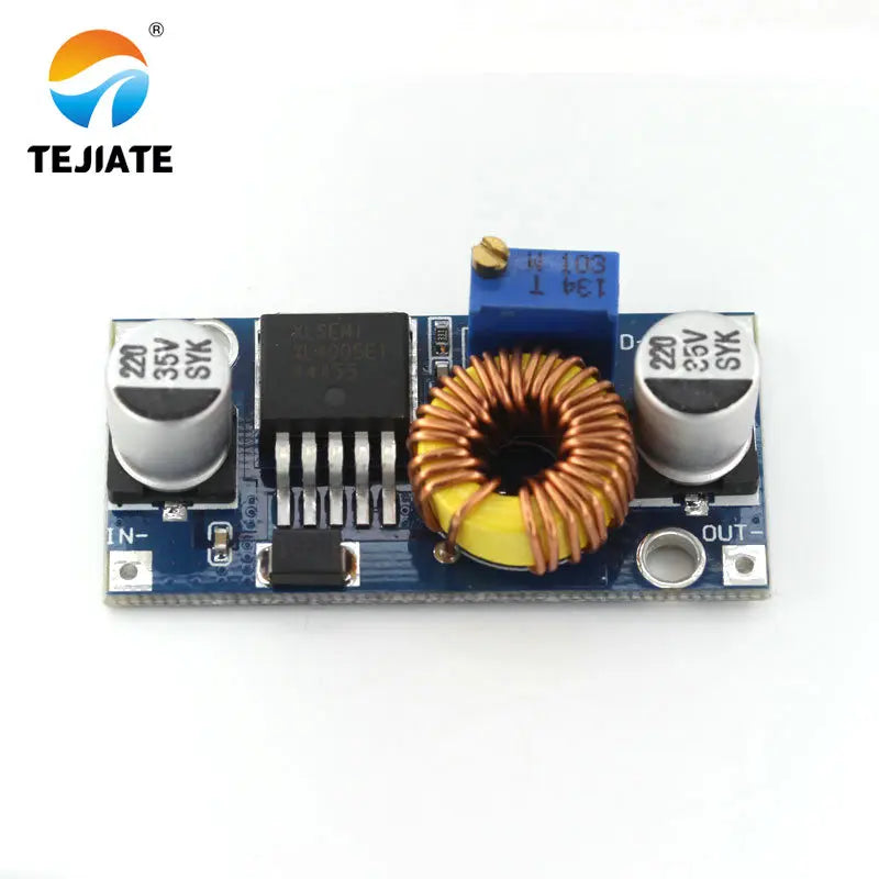 1pcs XL4005 TEJIETE DSN5000 Beyond LM2596 DC-DC adjustable step-down power Supply module ,5A High current,High power