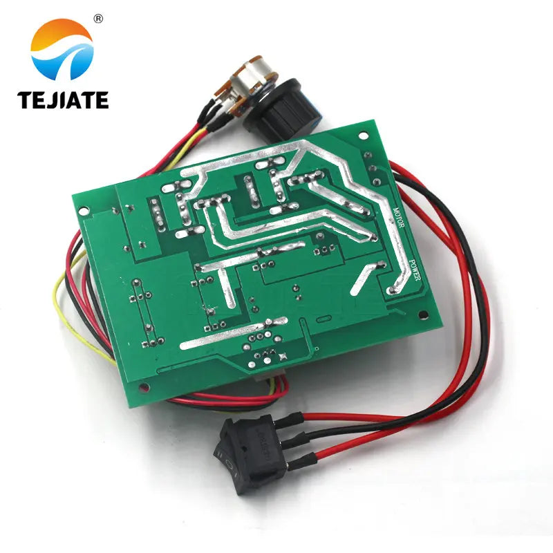 DC 10V-50V 12/24/36/48V 60A Motor Speed Controller Electric PWM Speed Control Regulator With CW CCW Reversible Switch Mayitr