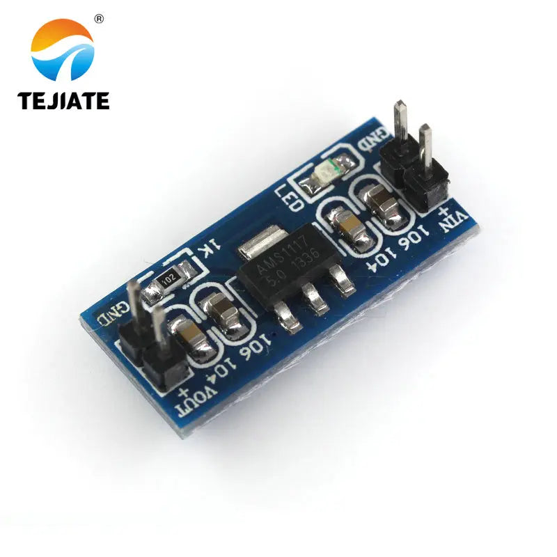 5Pcs Standard 6.0V-12V to 5V AMS1117-5.0V Power Supply Module AMS1117-5.0 Raspberry Pi PCB Board