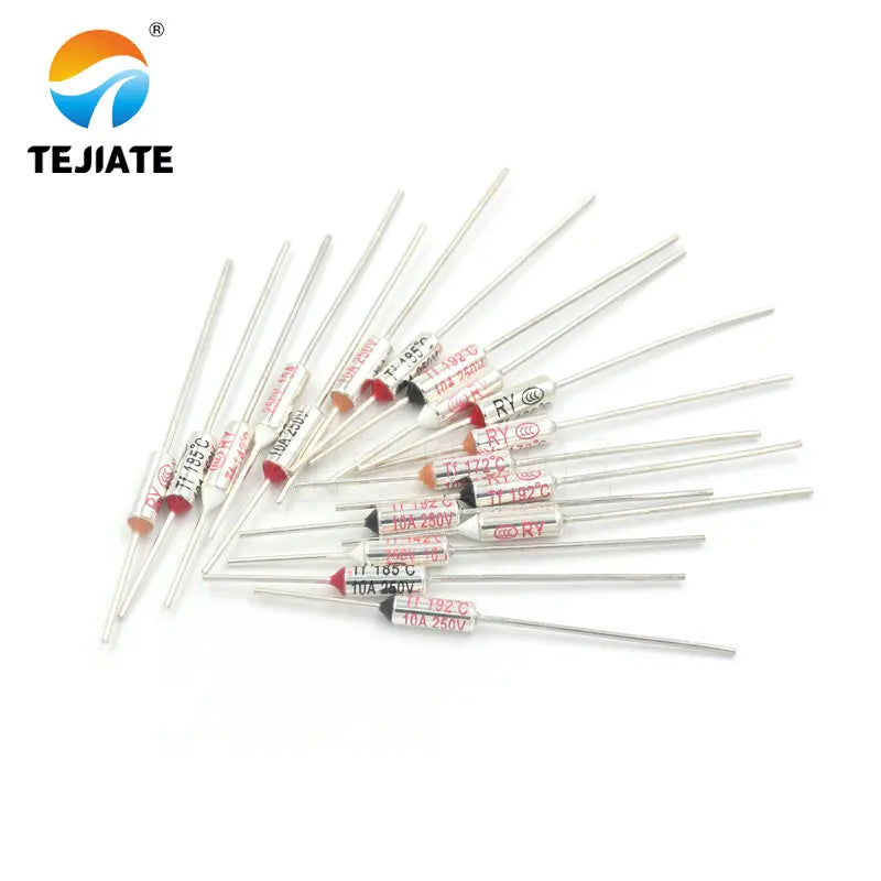 5pcs RY-140 172 185 192  degree Thermal Fuse 10A 250V Thermal Cutoffs Rice cooker Temperature fuse