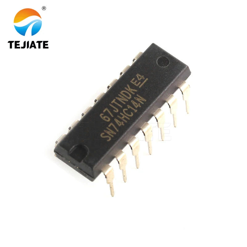 10PCS SN74HC14N DIP-14 SN74HC14 DIP 74HC14N DIP14 74HC14 new and original Inverter IC